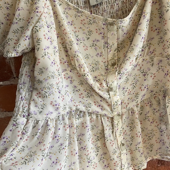 Summer short sleeve blouse - Picture 3 of 4